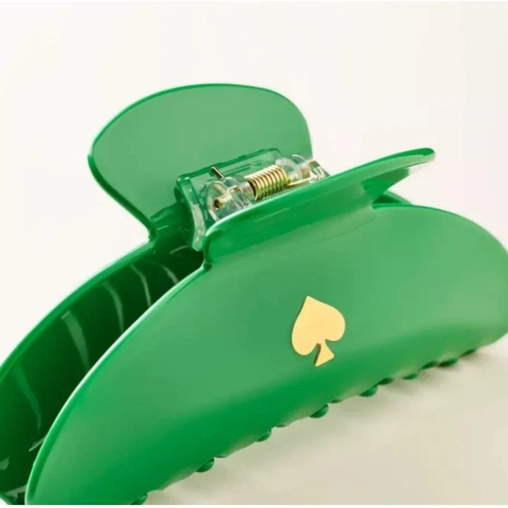 Kate‎ Spade Hair Claw Clip Green NWT
